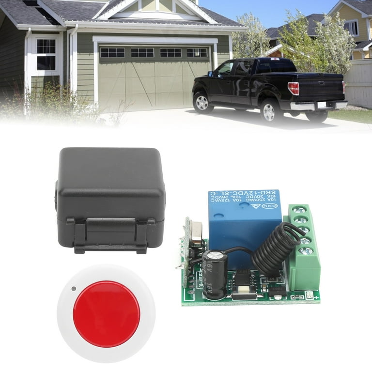 Marantec 75424 External Garage Door Opener Plugin Receiver Kit w/ Remote Control