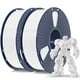 thumbnail image 1 of Filamento para impresora 3D SUNLU PLA Plus de 1,75 mm, 2 kg, 2 paquetes, blanco, 1 of 9