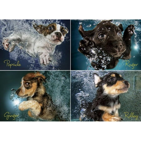 Seth Casteel Underwater Puppies 1000 Piece Puzzle