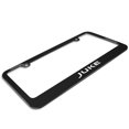 thumbnail image 3 of Nissan Juke Black Metal License Plate Frame, 3 of 8