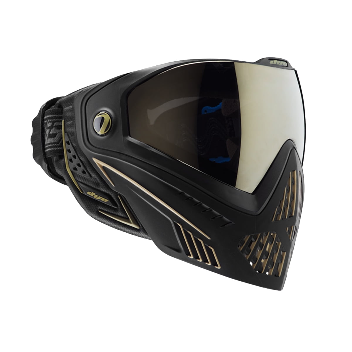 White/Gold NEW Dye i5 Paintball Mask Goggle 