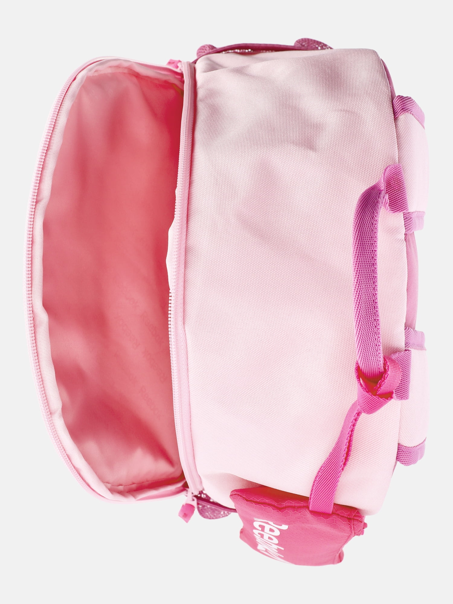 Reebok Kids' Journee 17" Laptop Backpack with Pencil Case, Pink Groovy