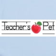 thumbnail image 2 of CafePress - Teachers Pet Body Suit - Long Sleeve Cotton Baby Bodysuit, 2 of 4