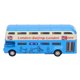 thumbnail image 1 of Autobús de juguete de doble capa para niños, escala 1:90, simulación de aleación, coche de juguete con música ligera (azul), 1 of 14