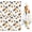 Autumn Halloween Pumpkins, variant on 2 Pcs Funny Kitchen Towels,Pastel Halloween Pattern Microfiber Dish Towels,Kitchen Tea Towels,Kitchen Towel Set (18" X 26")