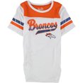 thumbnail image 1 of Touch Womens Denver Broncos Graphic T-Shirt, White, Maternity, Medium, 1 of 3