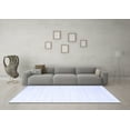 thumbnail image 3 of Ahgly Company Indoor Square Solid Blue Modern Area Rugs, 8' Square, 3 of 4
