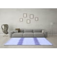 thumbnail image 3 of Ahgly Company Indoor Rectangle Solid Blue Modern Area Rugs, 2' x 3', 3 of 4