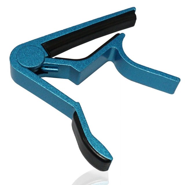 Guitarra de aluminio puro hecha a mano, instrumento musical de guitarra folk, accesorios de guitarra clásica