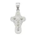 thumbnail image 2 of Auriga Fine Jewelry 925 Sterling Silver Crucifix Cross Pendant for Women, 2 of 6