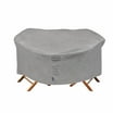 Modern Leisure Renaissance Ultralite Rect/Oval Patio Table & Chair Set ...