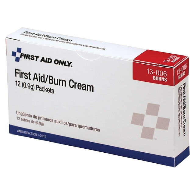 Paquete de crema para primeros auxilios y quemaduras solo para primeros auxilios, paquete de 12 cajas 13-006