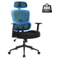 thumbnail image 2 of Ergonomic Big and Tall Office Chair 400LB Capacity, Breathable Mesh Executive Desk Chair with Dynamic Lumbar Support & Reclining, Heavy Duty Swivel Chair, 2 of 14