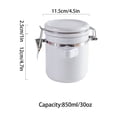 thumbnail image 3 of MesaSe Coffee Canisters With Airtight Lids  Ceramic Containers With Lids  Cookie Jars With Lids Airtight Decorative-blue-650ml/23oz, 3 of 9