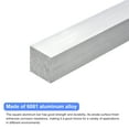 thumbnail image 3 of Uxcell Square Aluminum Flat Bar, 1/2" Thick 0.5" Width 10" Length Square Aluminum Bar For Industrial Building, 3 of 5
