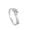 White, variant on Fashion Stainless Steel Letter Ring, Blessed Birthday Gift, Holiday Gift, Womens Fashion Jewelry