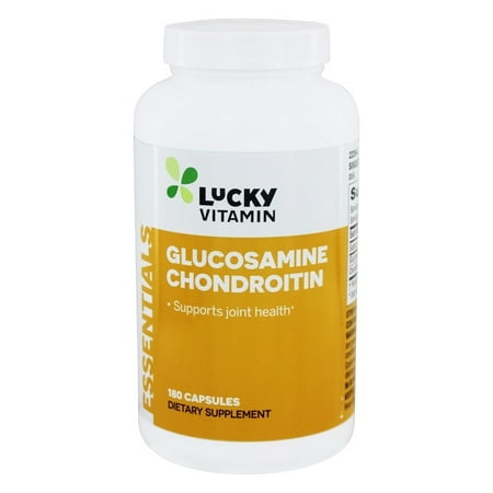 LuckyVitamin - Chondroïtine Glucosamine - 180 capsules