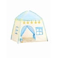 thumbnail image 1 of Tienda Xtellar Niños Carpa Castillo Con 5m Luces De Estrella Color Azul, 1 of 5