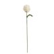 thumbnail image 2 of Ramo de flores de hilo hecho a mano – Arreglo floral artificial de crisantemos con pompones tejidos para decoración del hogar, centro de mesa, regalo de primavera, 2 of 6