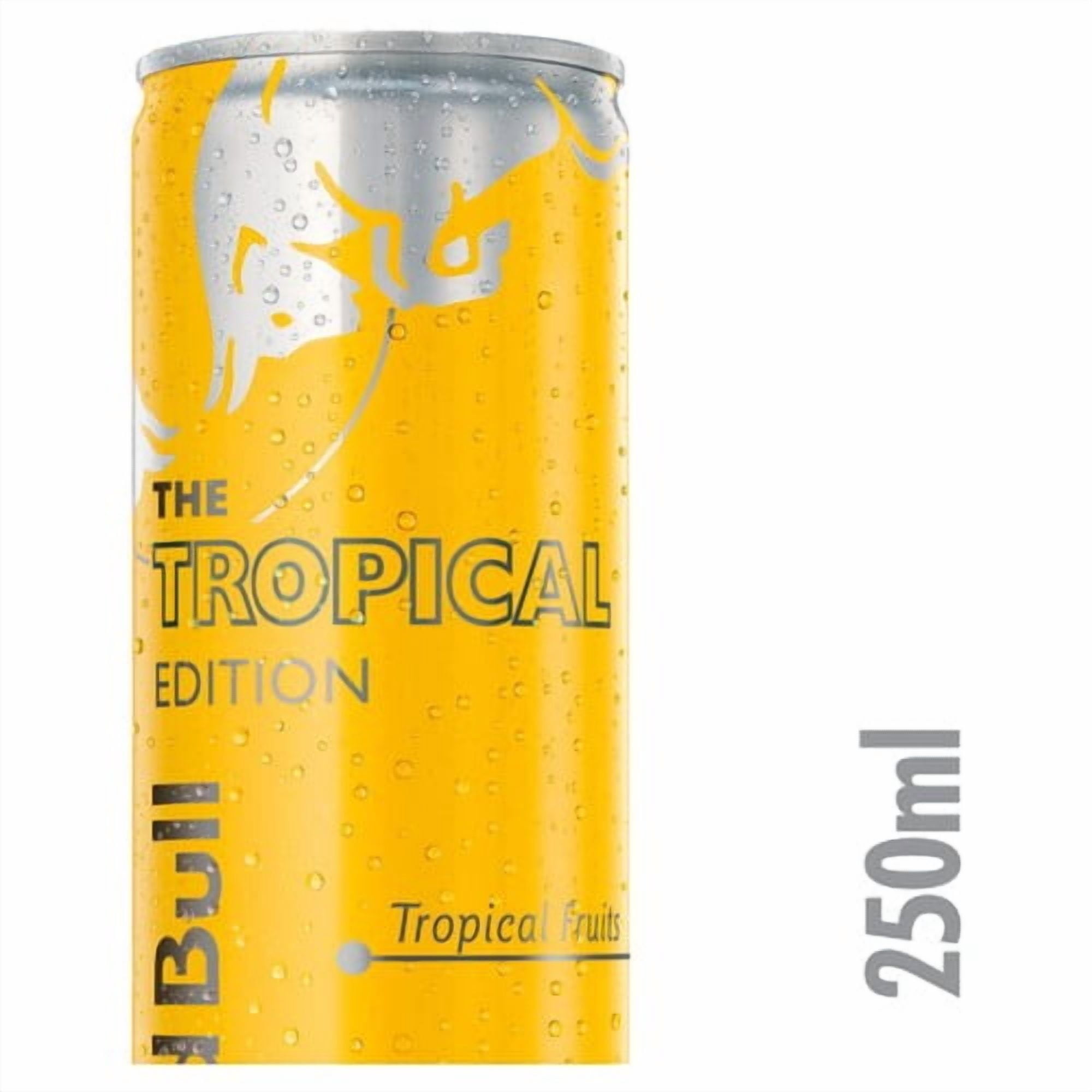 Red Bull Energy Drink Tropical Edition Tropical Fruits 12 x 250ml, British Import (Pack of 2)