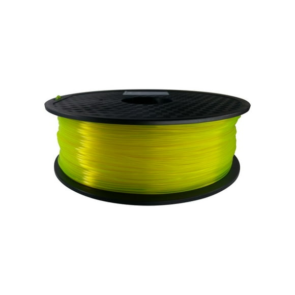 EL3D 3D Printer Filament; PLA Fluorescent Yellow, 1.75mm; 1kg