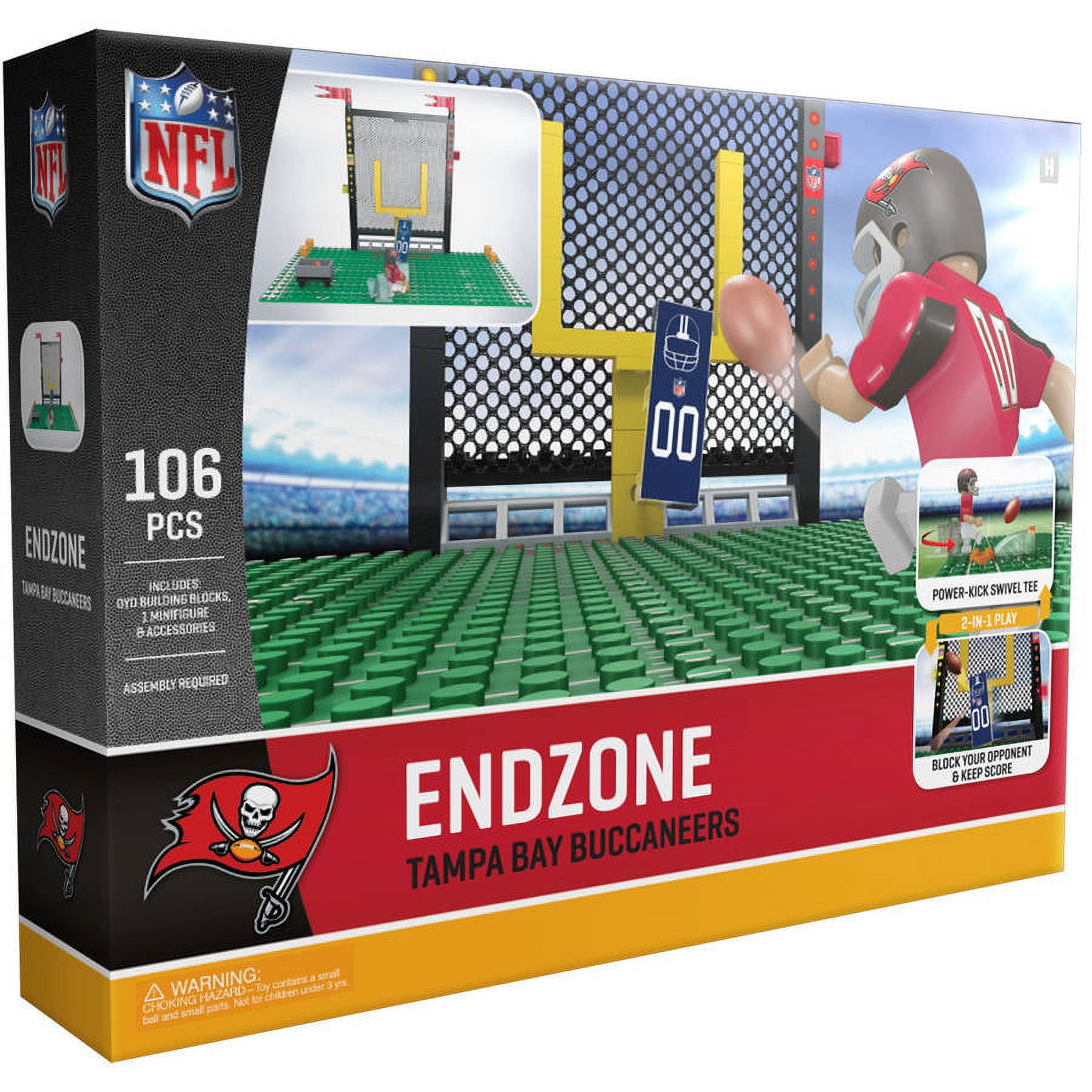 OYO Sports NFL Tampa Bay Buccaneers Endzone Set