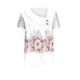 thumbnail image 4 of Birdeem Chemise Imprimée pour Femmes Printemps/été Manches Courtes T-Shirt Décontracté à Boutons, 4 of 12
