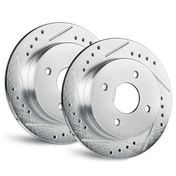 For Ford Focus (01-07), Ford Fiesta (14-19) Rear D&S Rotors
