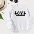 thumbnail image 1 of Sudadera de mujer de manga larga, jersey de cuello redondo, sudadera, ropa deportiva de otoño, ropa de otoño para viajes deportivos , S S, 1 of 10