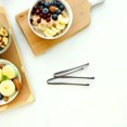 thumbnail image 2 of 2 herramientas para quitar huevos: herramientas esenciales para chefs y panaderos para quitar cáscaras rotas y separar claras y yemas. Herramientas de cocina negras., 2 of 8