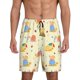 thumbnail image 1 of Fotbe Colorful Cartoon Snail Pantalones Cortos de Pijama para Hombre, Ropa de Dormir, Pantalones de Pijama Cortos para Hombre-Small, 1 of 6