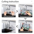 thumbnail image 5 of Yayeee Faucet Mat for Kitchen Sink 14.7" Diatomite Long Splash Guard Pad, Pink Door, 5 of 7