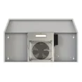thumbnail image 3 of 30 inch Range Hood Under Cabinet, Stainless Steel Kitchen Vent Hood 280CFM, Built-in Kitchen Stove Hood w/Rocker Button Control, Ducted/Ductless Convertible Duct, 2 Speeds Fan, Bright LED Light, 3 of 7