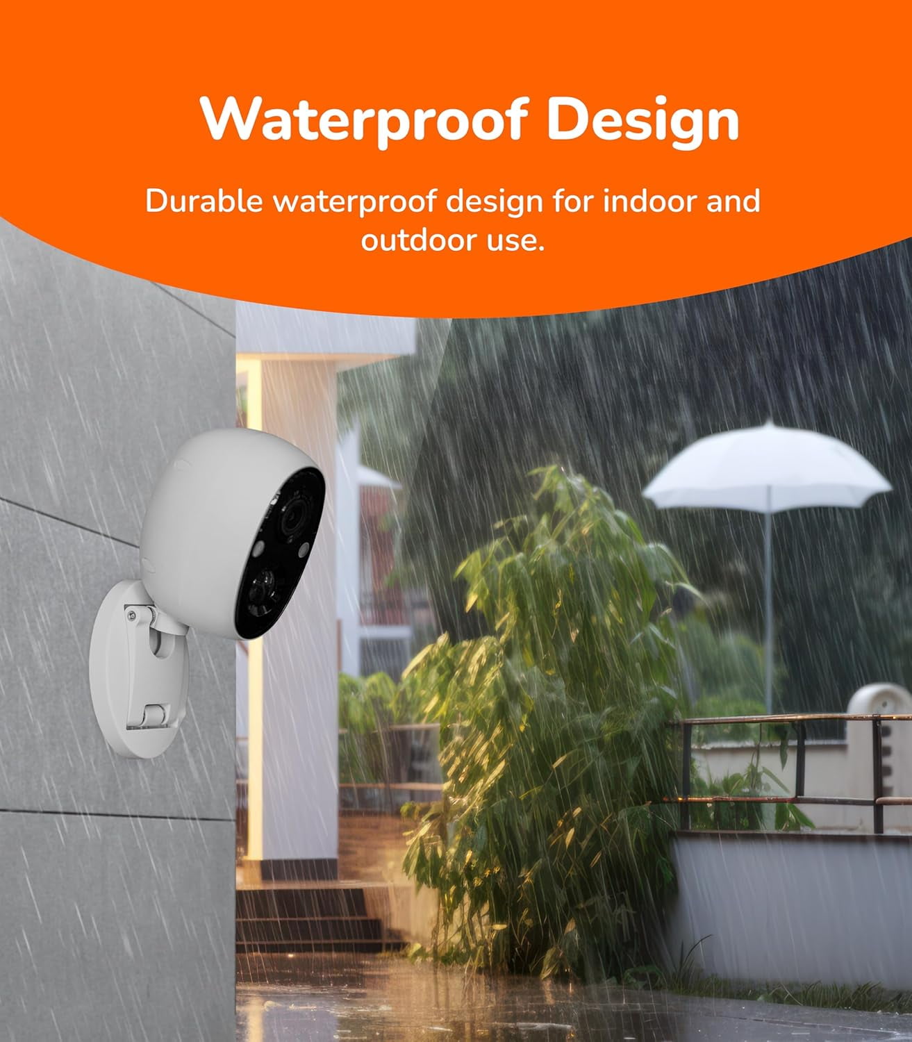 SensForge 2.5K Solar Powered Outdoor Battery Camera, Dual-Band WiFi, Free AI Human & Pet Detection, 2-Day Cloud + 32GB SD Storage, Spotlight Night Vision, Magnetic Mount, Optional AI + Storage Upgra