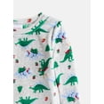 thumbnail image 4 of Holiday Time Toddler Boys Top and Pants Fleece Pajama Set, 2-Piece, Sizes 12M-5T, 4 of 5