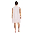 thumbnail image 3 of Time and Tru Women's and Women's Plus Sleeveless Shirt Dress, Sizes XS-4X, 3 of 3