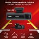 thumbnail image 2 of Cámara para auto DS18 Eagle-F3 4K triple con WiFi, GPS y visión nocturna, 2 of 9