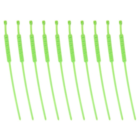 10pcs Winter Snow Tire Chains Anti Skid Cable Tie Adjustable Snow Chains for Motorcycles Electric Scooter