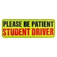 thumbnail image 1 of Product Category Stickers 2 | Product Title Student Driver Practice Reflective Sticker Car Novice Grid Car Sticker for Safe Learning and Road Awareness, 1 of 4