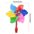 thumbnail image 2 of Molinete De Flores Para Manillar De Bicicleta, Molino De Viento Estable Para Scooter De Varilla Para Bicicleta, 2 of 7