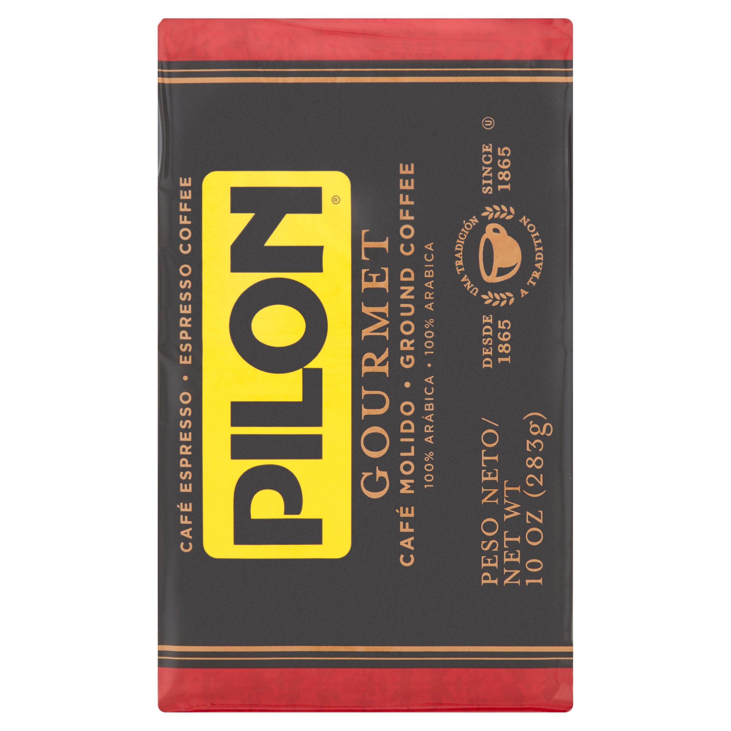 Cafe Pilon Espresso Ground Coffee, 10 oz by Rowland Coffee Roasters, Inc.