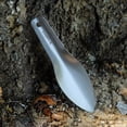 thumbnail image 3 of TOMSHOO Titanium Garden Hand Shovel Outdoor Camping Hiking Backpacking Trowel, 3 of 8