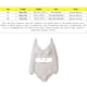 thumbnail image 5 of Eigraketly 2 piezas / set Traje de baño de manga larga Natación Traje de baño casual Ropa de playa Traje de baño SG Eigraketly OD021063-03, 5 of 6