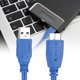 thumbnail image 1 of Línea de Datos, Cable Portátil USB, Duradero para la Indea de la Compuficador, 1 of 7