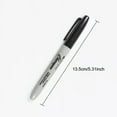 thumbnail image 3 of Black Permanent Marker Pens Fine Tip Waterproof Quick Drying 12 Pack, 3 of 7