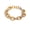 Bracelet, variant on Women's two-tone chunky chain bracelet and necklace set, gold and silver chains, waterproof and hypoallergenic.
