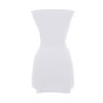 thumbnail image 3 of POTETI Casual Dresses for Women White Party Dress for Women Solid Color Elastic Buttocks Wrapped Chest Ultra Short Skirt Strapless Dress Sleeveless Crew Neck Dress Cotton Sundress, 3 of 4