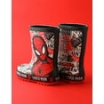 thumbnail image 3 of Spiderman Bottes de Pluie Rouges pour Garçons Sans Poignées, 3 of 6
