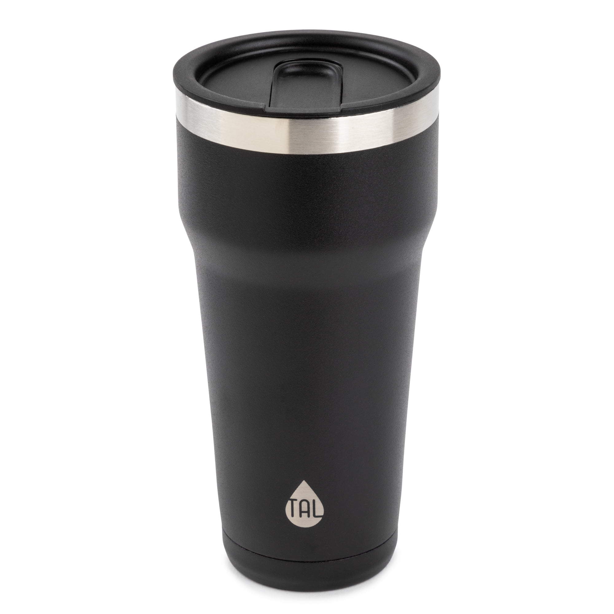 TAL Stainless Steel Stackable Pint Tumbler 16 fl oz, Black