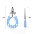 thumbnail image 1 of Cortauñas para mascotas Gato Perro Cachorro Claw Trimmer Tijeras Aseo con lima de uñas, 1 of 2